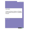 A Quest for Dietary Guidance in Ethiopia. From Qualitative Research to a Guidelines Proposal