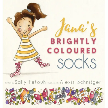 Jana's Brightly Coloured Socks