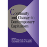Continuity and Change in Contemporary Capitalism