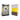 Niv, Boys' Backpack Bible, Compact, Leathersoft, Yellow/Gray, Red Letter Edition, Comfort Print