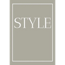 Style: A decorative book for coffee tables, bookshelves and end tables: Stack style decor books to add home decor to bedrooms
