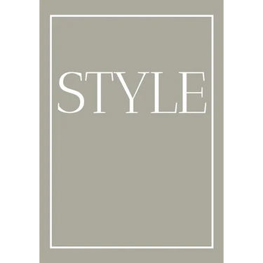 Style: A decorative book for coffee tables, bookshelves and end tables: Stack style decor books to add home decor to bedrooms