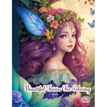 Beautiful Fairies Coloring Book