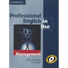 Professional English in Use Management with Answers