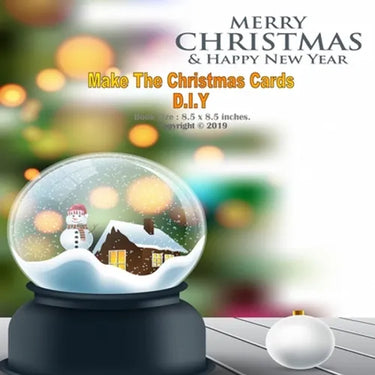 Make The Christmas Cards D.I.Y: Cut the Edge Paper to Decorate your own greeting cards and Envelopes for Every Occasions (Christmas Cards, Holiday Car