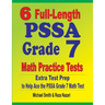 6 Full-Length PSSA Grade 7 Math Practice Tests: Extra Test Prep to Help Ace the PSSA Grade 7 Math Test