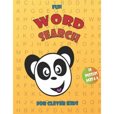 Fun Word Search For Clever Kids 4-8: 50 Easy Large Print Word Find Puzzles for Kids, Activity Pad, Search & Find, Word Puzzles, Activity for Children