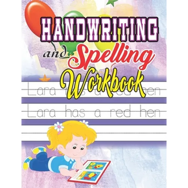 Handwriting and Spelling Workbook: Perfect Handwriting Practice Workbook and Journal for Kids, Beginners Left Handed Kids and young graders