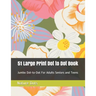 51 Large Print Dot to Dot Book: Jumbo Dot-to-Dot For Adults Seniors and Teens