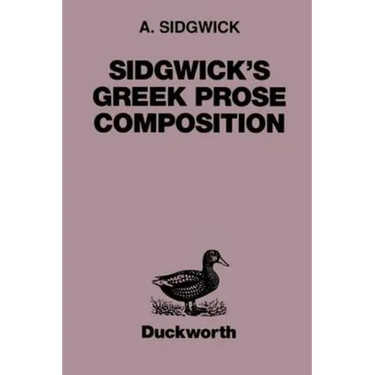 Sidgwick's Greek Prose Composition