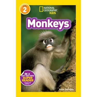 Monkeys (National Geographic Kids Readers, Level 2)