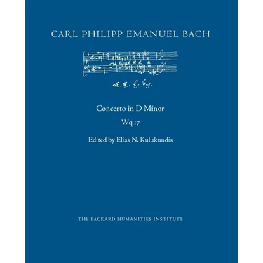 Concerto in D Minor, Wq 17