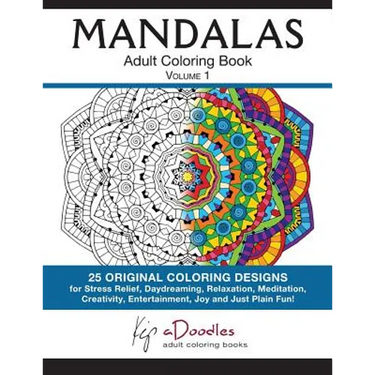 Mandalas, Volume 1: Adult Coloring Book