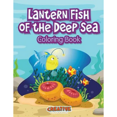 Lantern Fish of the Deep Sea Coloring Book