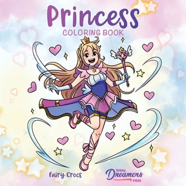 Princess Coloring Book: For Kids Ages 4-8, 9-12