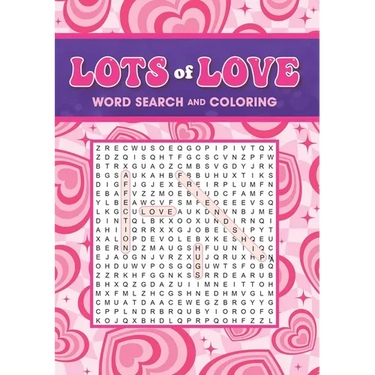 Lots of Love Word Search and Coloring