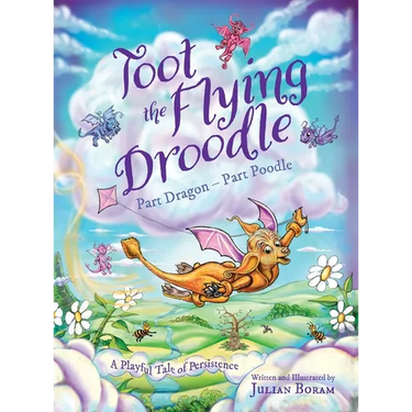 Toot the Flying Droodle: Part Dragon - Part Poodle