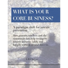 What is your core business?: A paradigm shift for suicide prevention. How parents, teachers and the community can help teenagers achieve maturity s