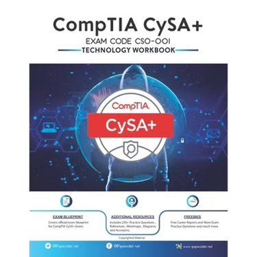 CompTIA CySA+ EXAM CODE (CS0-001) Technology Workbook