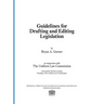 Guidelines for Drafting and Editing Legislation
