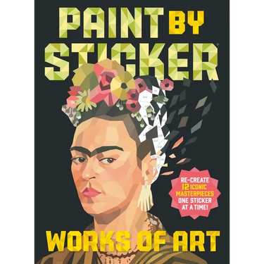 Paint by Sticker (Official): Works of Art: Re-Create 12 Iconic Masterpieces One Sticker at a Time!