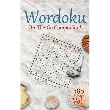 Wordoku On The Go Companion Vol.1: 180 Medium Word-based Sudoku Puzzles with a secret 9-letter word