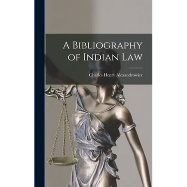 A Bibliography of Indian Law