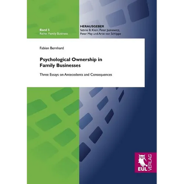 Psychological Ownership in Family Businesses