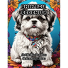 Shih Tzu Serenity: Artistic Canine Coloring Bliss