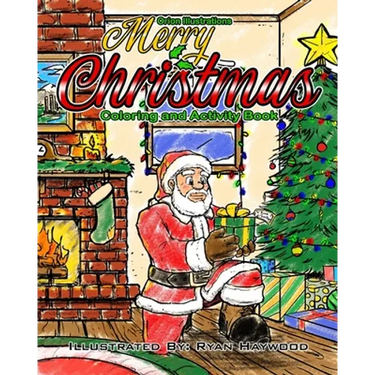 Merry Christmas Coloring and Activity Book