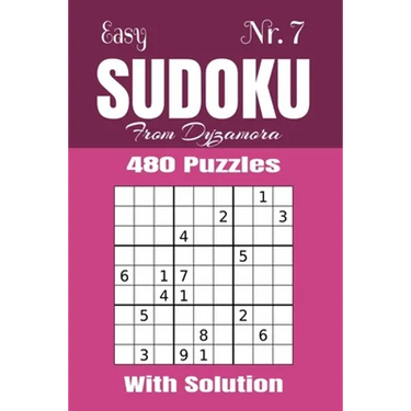 Easy Sudoku Nr.7: 480 puzzles with solution