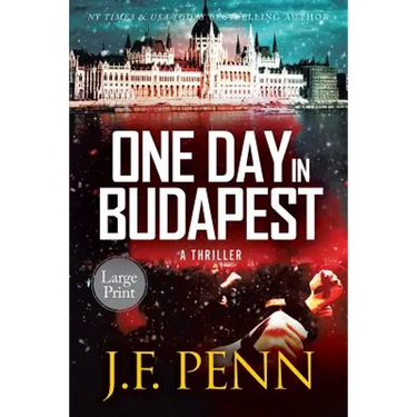 One Day In Budapest: Large Print