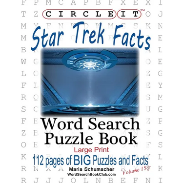 Circle It, Star Trek Facts, Word Search, Puzzle Book