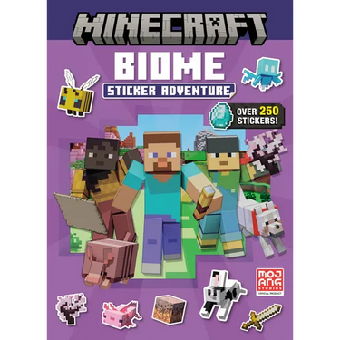 Biome Adventures Sticker Book (Minecraft)