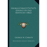 George Christy's Essence Of Old Kentucky (1862)