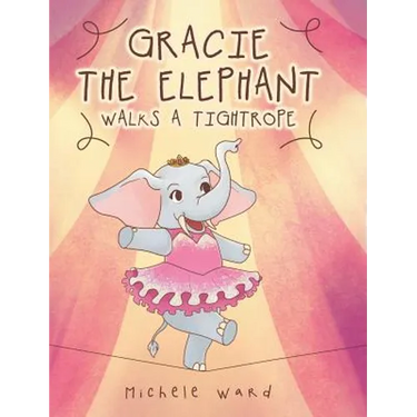 Gracie the Elephant Walks a Tightrope