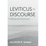 Leviticus as Discourse