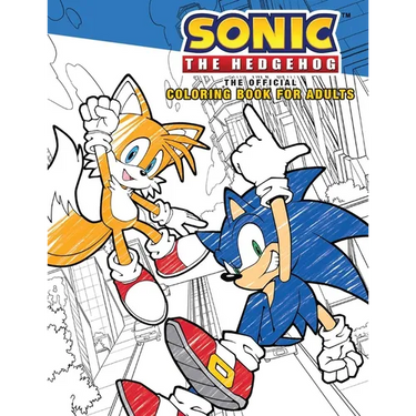 Sonic the Hedgehog: The Official Adult Coloring Book