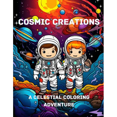 Cosmic Creations: A Celestial Coloring Adventure