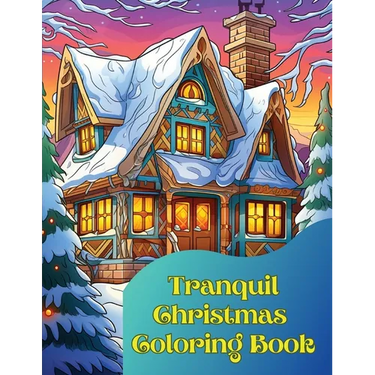 Tranquil Christmas Coloring Book