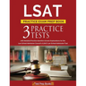 LSAT Practice Exam Prep Book: 3 LSAT Practice Tests with Detailed Practice Question Answer Explanations for the Law School Admission Council's (LSAC