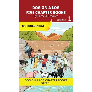 Five Chapter Books 1: Decodable Series for Students Learning to Read. For Beginning Readers and Students with Dyslexia. (Step 1-All Letters plus Conso