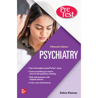 Psychiatry Pretest Self-Assessment and Review, 15th Edition