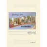 Vintage Lined Notebook Greetings from Orlando, Florida