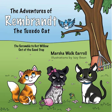 The Adventures of Rembrandt the Tuxedo Cat: The Scramble to Get Willow Out of the Sand
