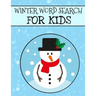 Winter Word Search For Kids: Christmas Word Search For Kids, Winter Word Search Puzzle Books, Holiday Large Print Puzzles