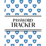 XL Large Print Password Tracker (Lock Shield Blue): 8"x10" 450+ Alphabetical Password Logbook for Easy Organization; Perfect for Seniors with its 16 p