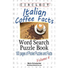 Circle It, Italian Coffee Facts, Word Search, Puzzle Book