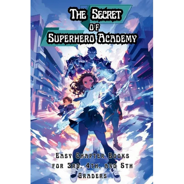 The Secret of Superhero Academy: Easy Chapter Books for 3rd, 4th, and 5th Graders