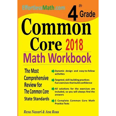 4th Grade Common Core Math Workbook: The Most Comprehensive Review for The Common Core State Standards
